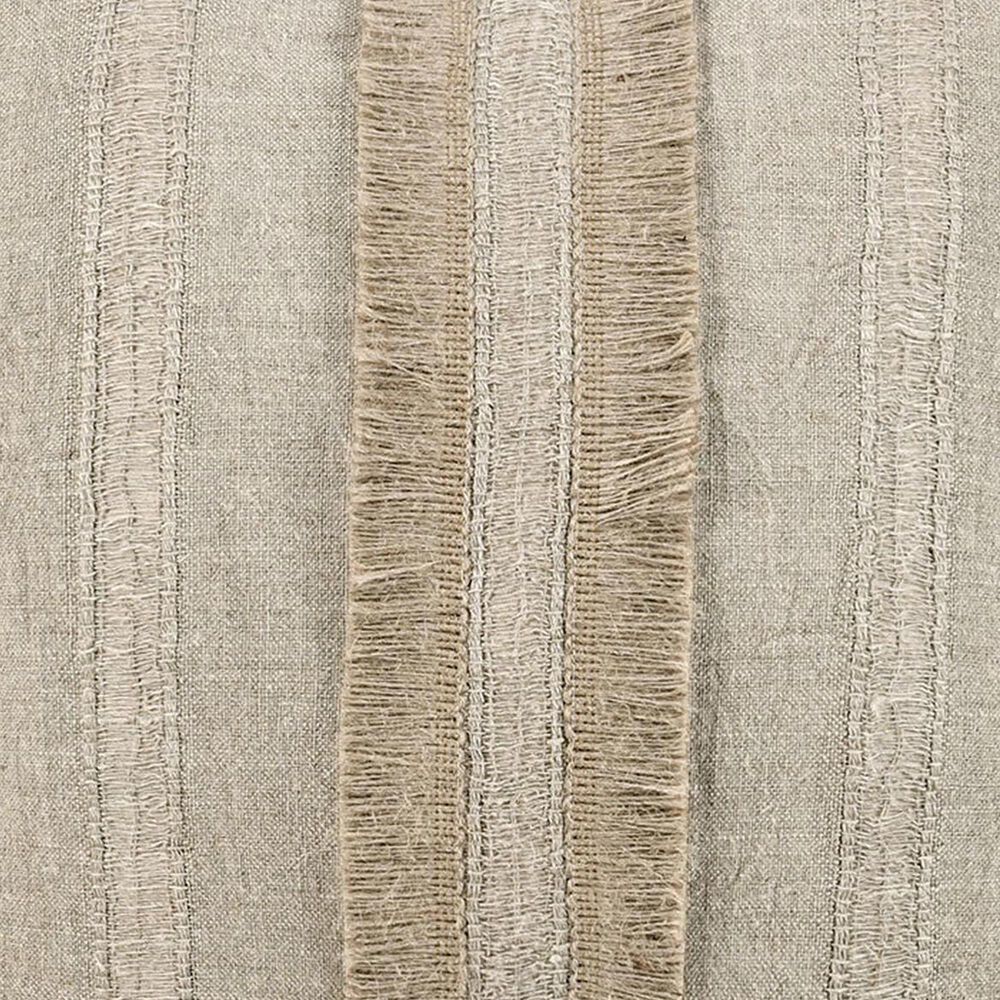 Classic Home Valley 22" Square Throw Pillow in Natural, , large