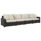 Ashley Kimora 4-Piece Outdoor Sectional in Beige, , large