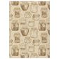 Dalyn Rug Company Kendall KE18 10" x 14" Parchment Area Rug, , large