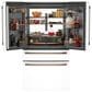 Cafe 28.7 Cu. Ft. Smart 4-Door Refrigerator with Dual Dispense AutoFill Pitcher with Pro Handle in Matte White, , large