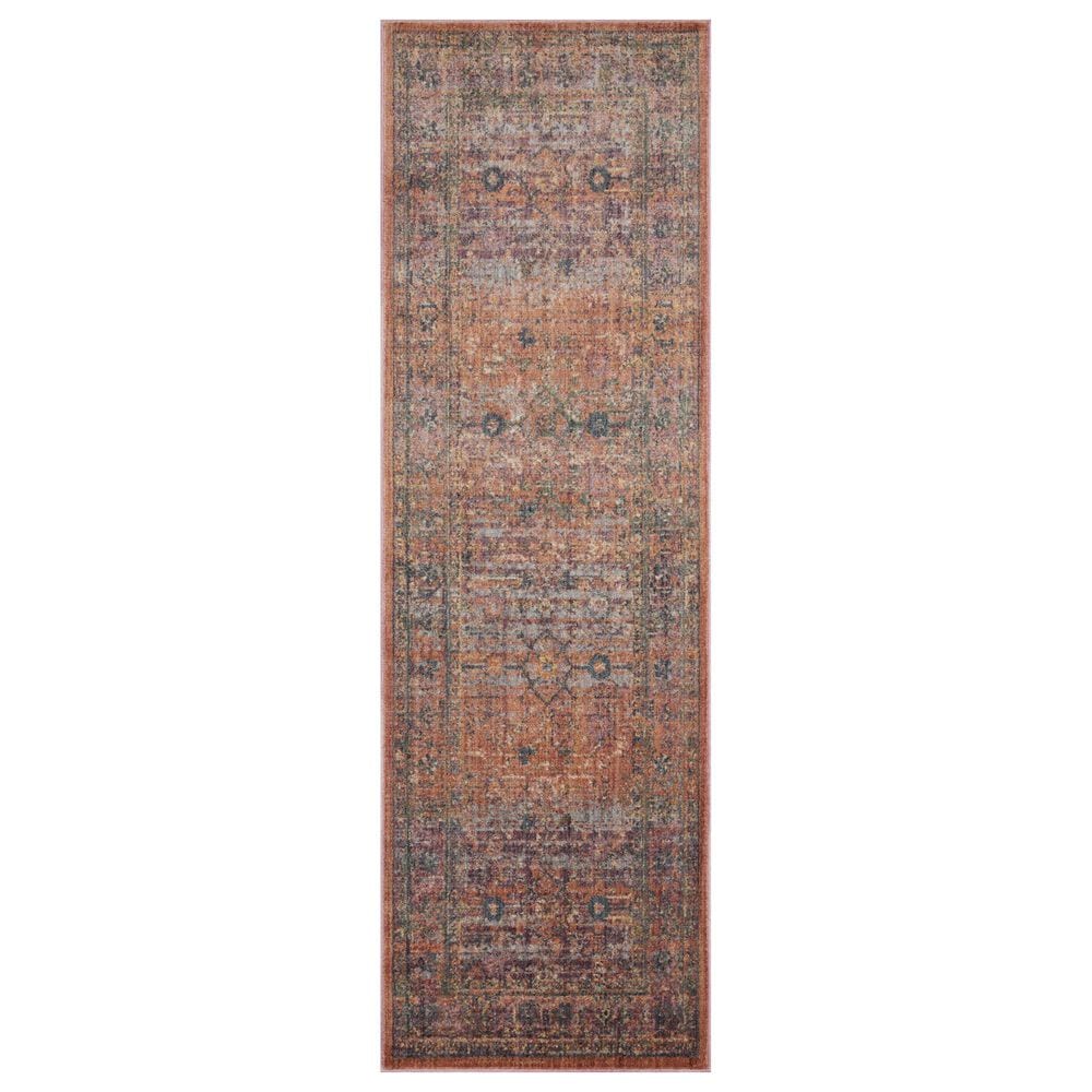 Loloi Bradbury 2"6" x 8" Sunset and Multicolor Runner, , large
