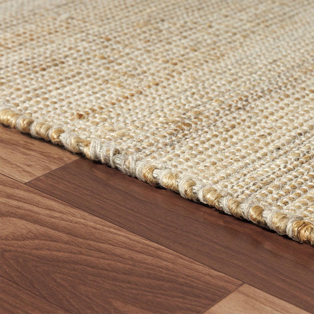 L&amp;R Resources Willow White 10&#39; x 14&#39; Area Rug, , large