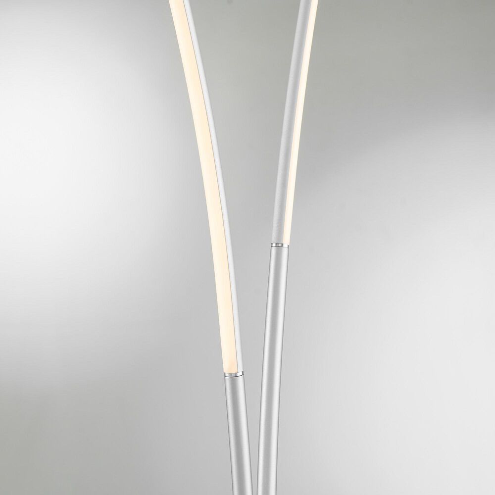 Lite Source Monita 2-Lite LED Floor Lamp in Silver, , large