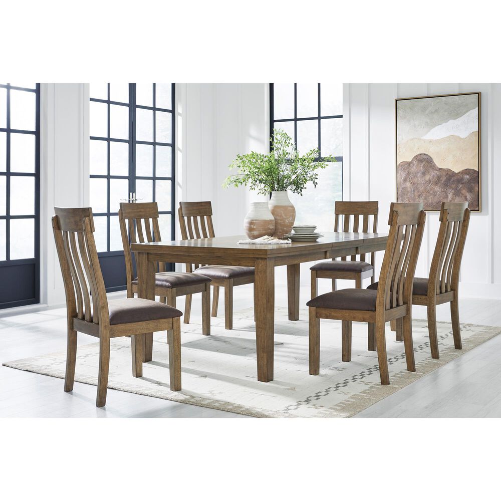 Ashley Urbinforte Side Chair in Light Brown, , large