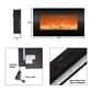 Timberlake Northwest Electric Fireplace with Backlights in Black, , large