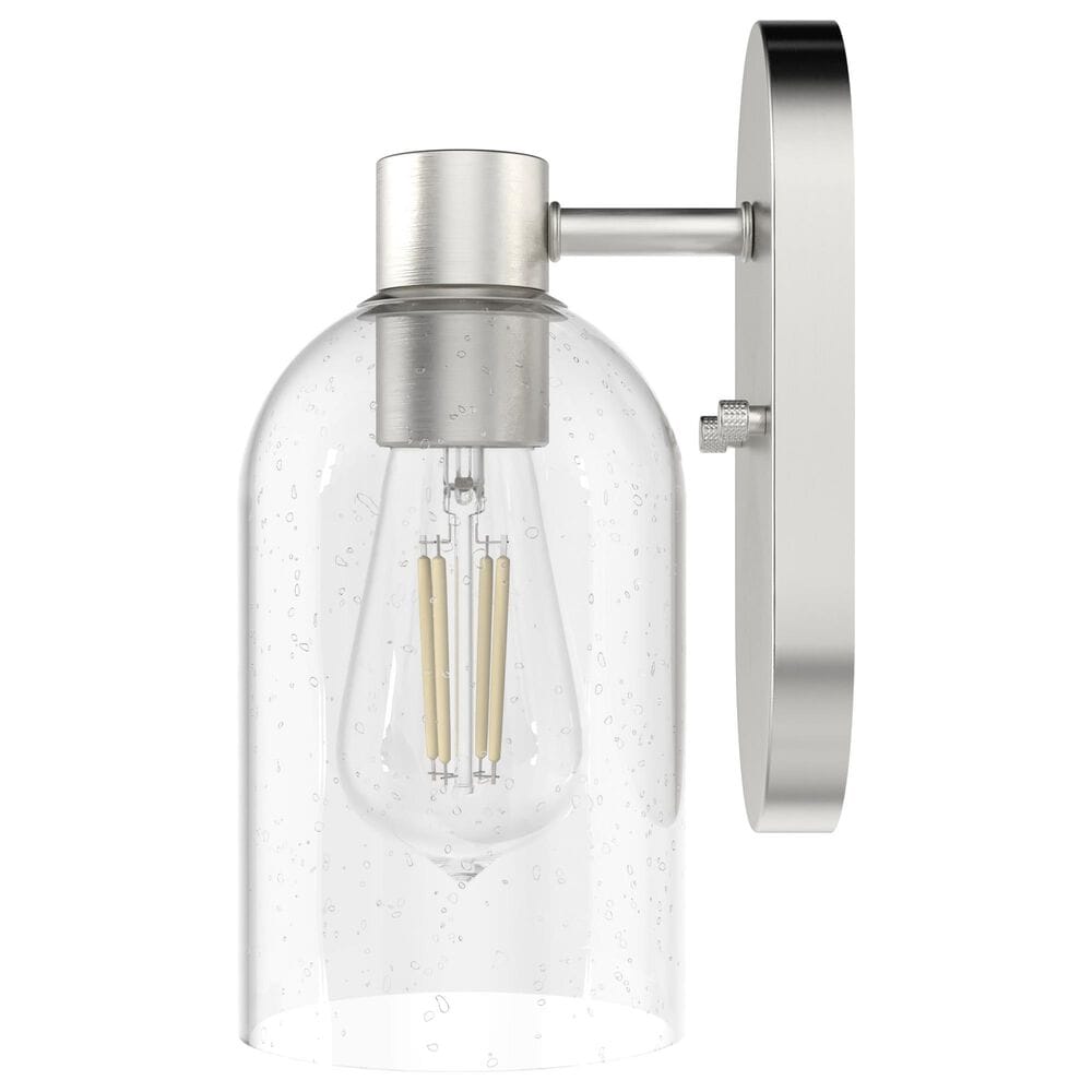 Hunter Lochmeade 1-Light Sconce in Brushed Nickel, , large