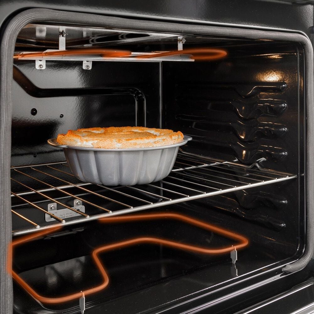 GE Appliances 30" Slide-In Electric Range with Crisp Mode in Black, , large