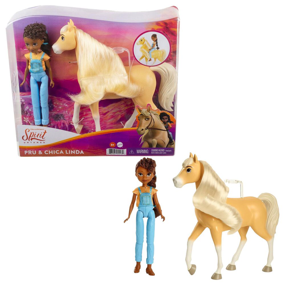 Spirit Untamed Pru Doll and Chica Linda, , large