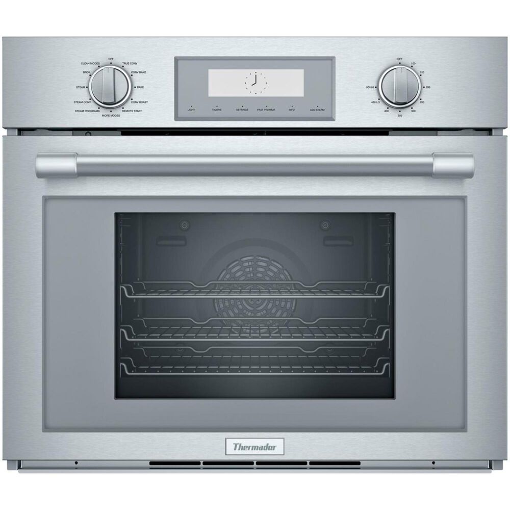 Thermador 30" Professional Single Steam and Convection Oven in Stainless Steel , , large