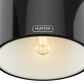 Hunter Cranbrook Low Profile 52" Ceiling Fan with Light in Gloss Black, , large