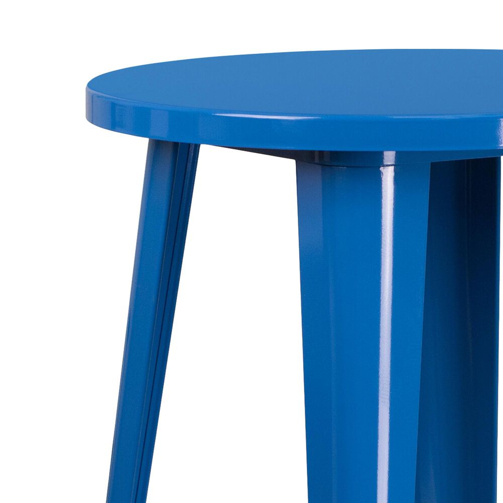 Flash Furniture 24&quot; Round Bar Table in Blue, , large
