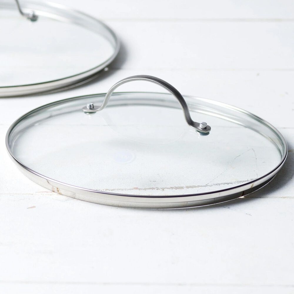 Green Pan 10" Glass Lid in Stainless Steel, , large
