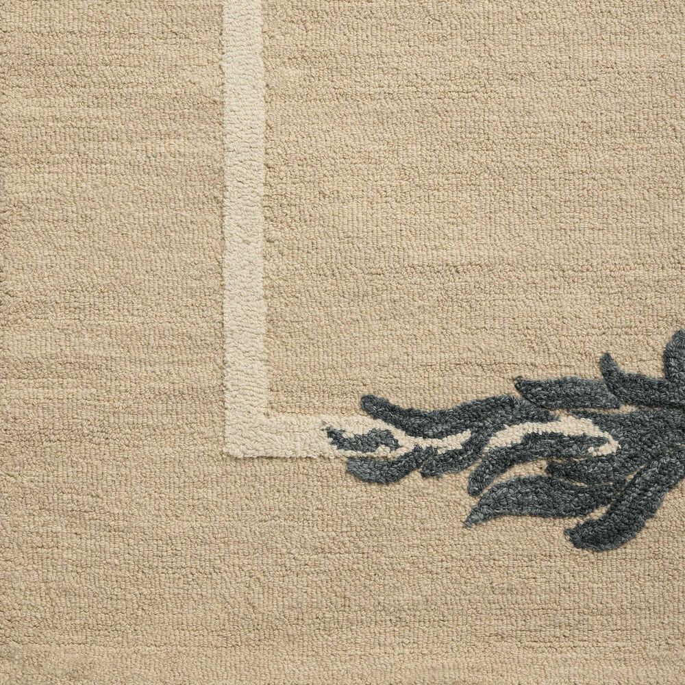 Loloi Romi Oatmeal and Midnight 7'9" x 9'9" Area Rug, , large