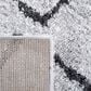 Safavieh August Shag AUG572F 9" x 12" Ivory and Grey Area Rug, , large
