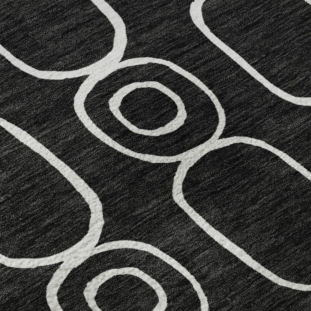 Dalyn Rug Company The Reserve TR6 Black 5&#39; x 7&#39;6&quot; Indoor/Outdoor Area Rug, , large