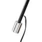 LumiSource Robyn Mid-Century Modern Floor Lamp in Walnut Wood and Black Linen Shade by LumiSource, , large