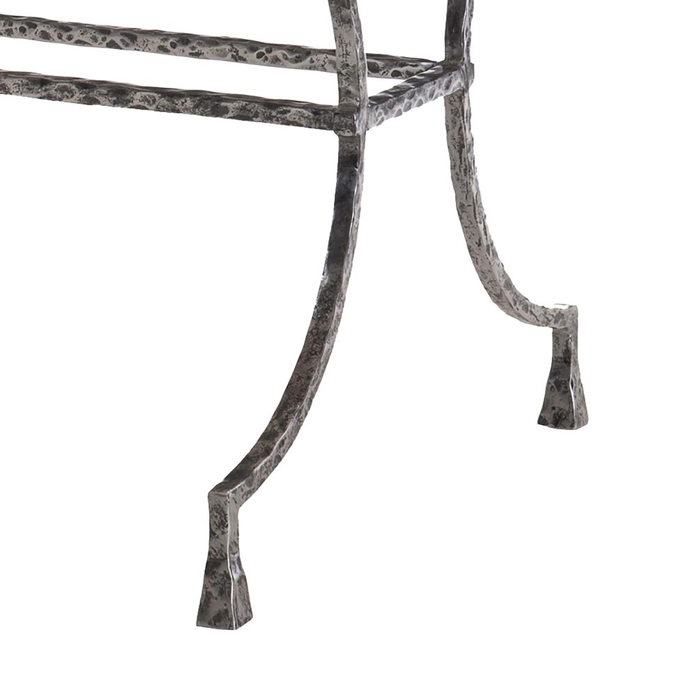 Century Mesa Cortez Chairside Table in Blackened and Tan, , large