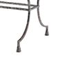 Century Mesa Cortez Chairside Table in Blackened and Tan, , large