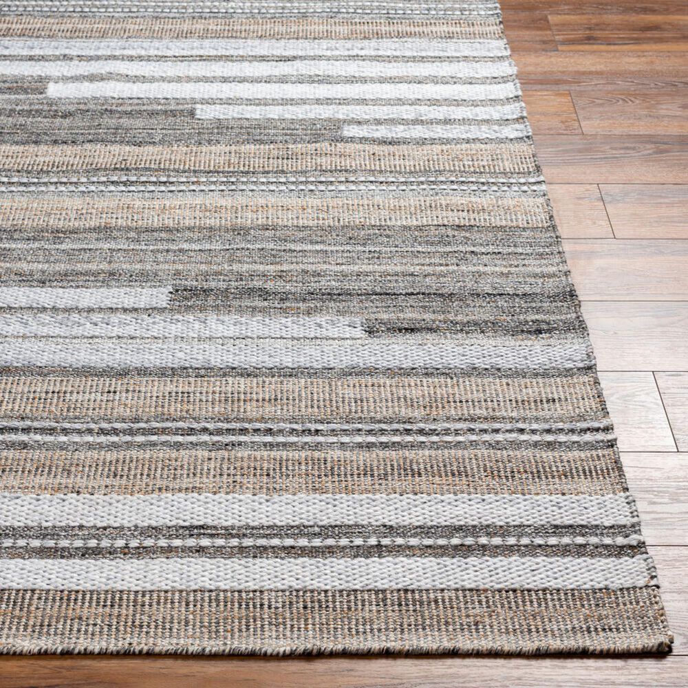 Surya Azalea Black, Taupe, White and Brown 12' x 15' Area Rug, , large