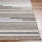 Surya Azalea Black, Taupe, White and Brown 12" x 15" Area Rug, , large