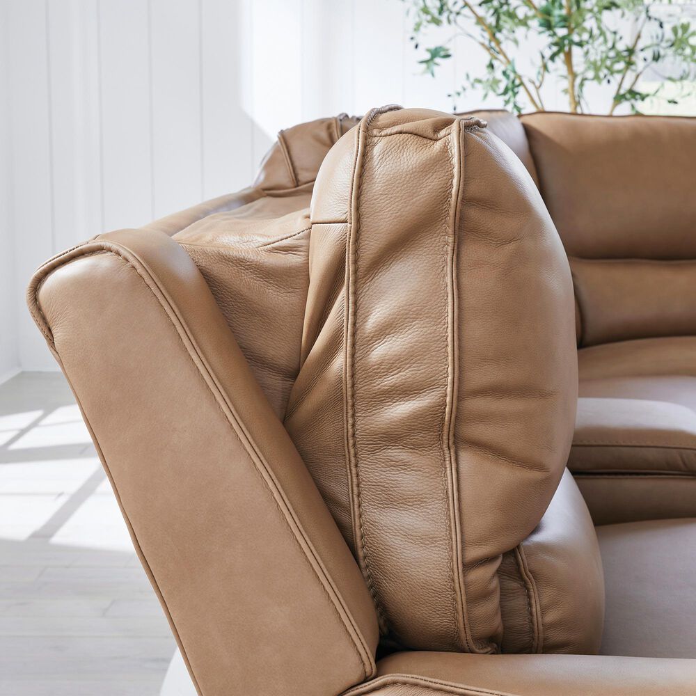 Ashley DeepWakes 6-Piece Power Right-Facing Sectional with Chaise in Caramel, , large