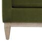 Jennifer Taylor Home Knox 2-Piece Stationary Reversible Sectional Sofa in Olive Green Velvet, , large
