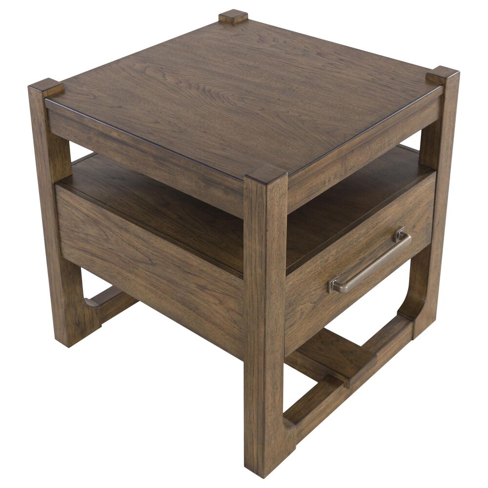 Ashley Cabalynn End Table in Light Brown, , large