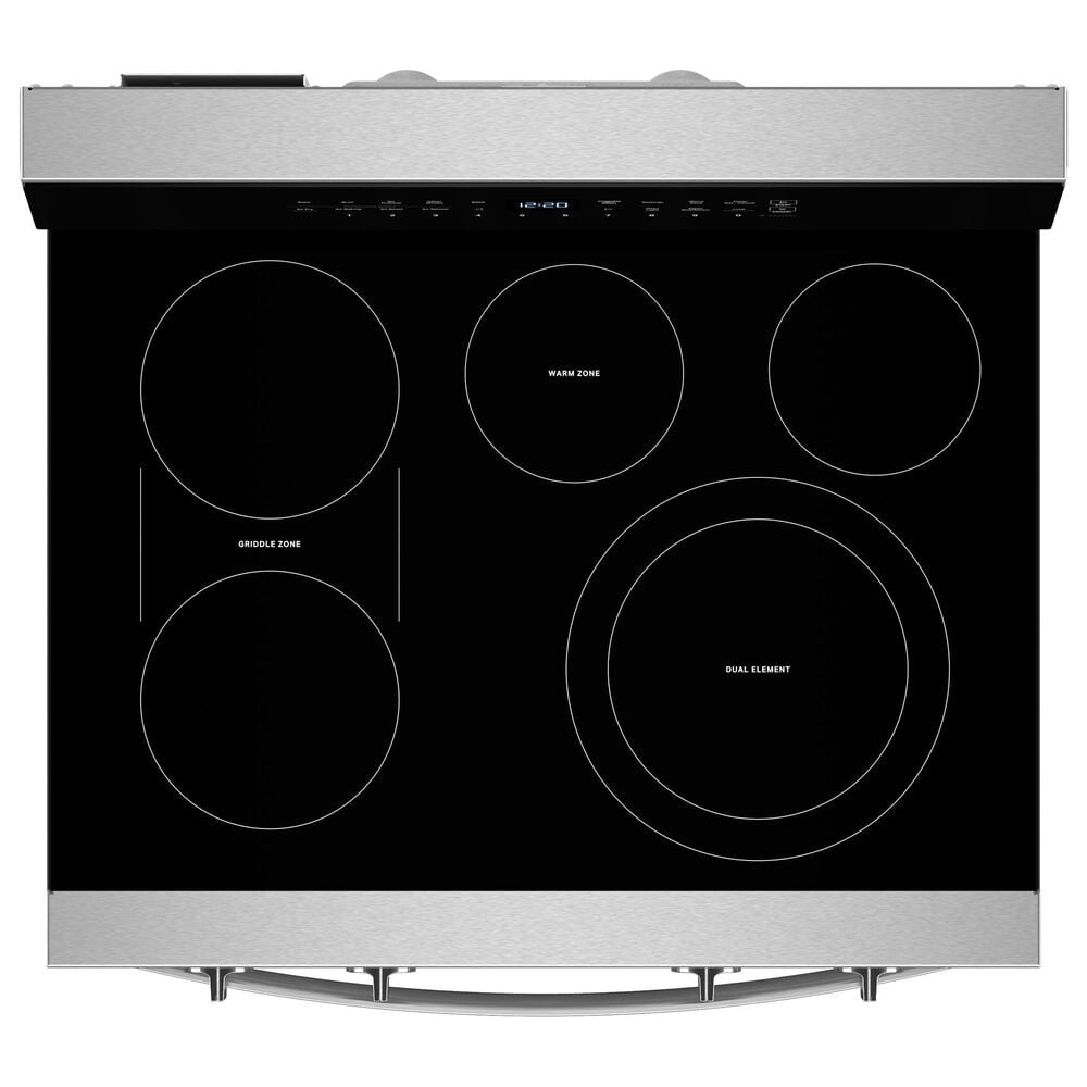 Whirlpool 30&quot; Smart Electric Range in Stainless Steel, , large