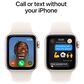 Apple Watch SE GPS 40mm Starlight Aluminum Case with Starlight Sport Band - S/M, , large