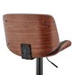 Blue River Brock Adjustable Barstool in Black and Black, , large
