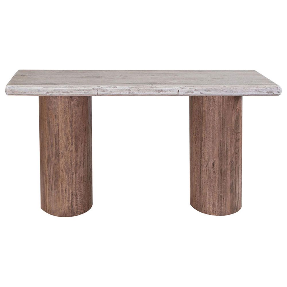 Fallridge Sahara Sofa Table in Caramel and Cream, , large
