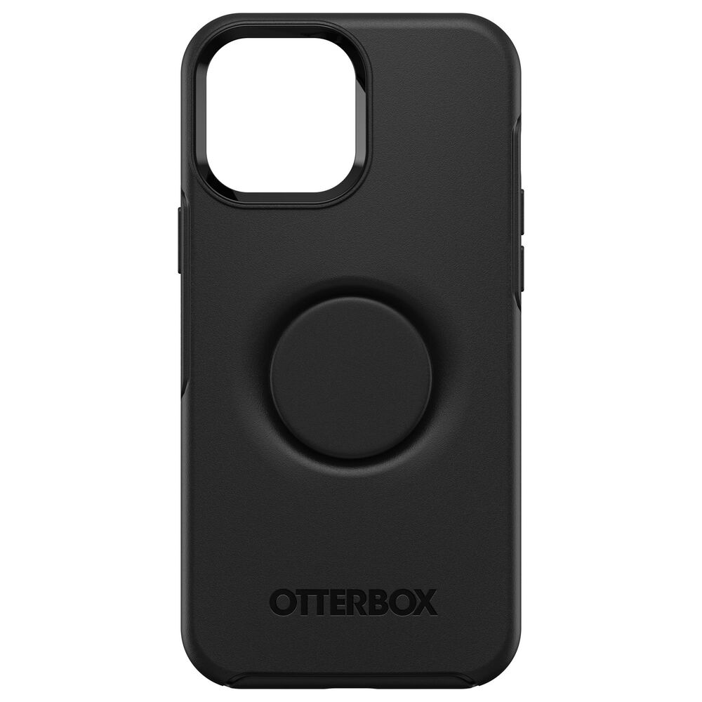 OtterBox Symmetry Case with PopGrip for Apple iPhone 13 Pro Max/12 Pro Max in Black, , large