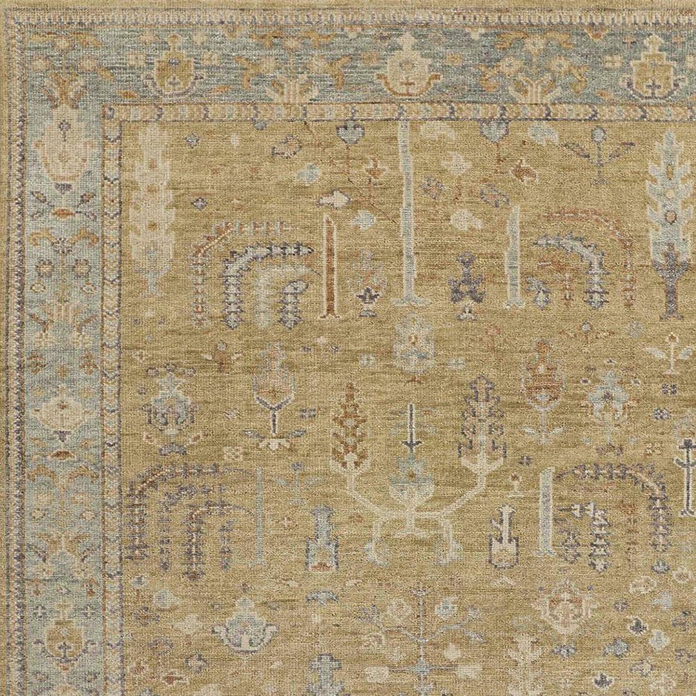 Feizy Carrington 7&#39;9&quot; x 9&#39;9&quot; Gold and Light Blue Area Rug, , large