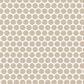 Dal-Tile Color Wheel Matte Urban Putty 13"" X 11"" Ceramic Mosaic Sheet, , large