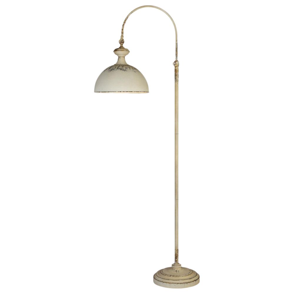 Southern Lighting Roger Floor Lamp in Cream, , large