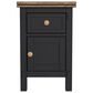 A-America Stormy Ridge Chairside Table in Chickory and Slate Black, , large