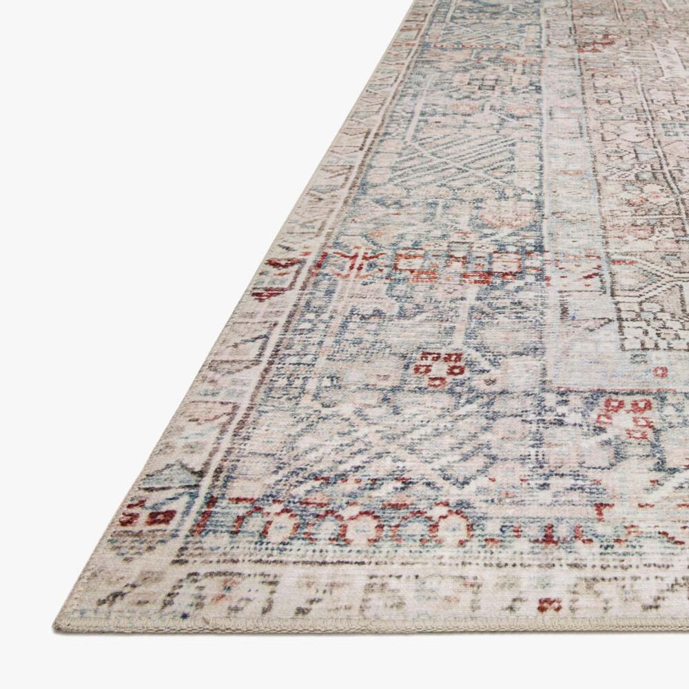 Chris Loves Julia x Loloi Jules 9&#39;6&quot; x 14&#39; Natural and Ocean Area Rug, , large