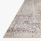 Chris Loves Julia x Loloi Jules 9"6" x 14" Natural and Ocean Area Rug, , large