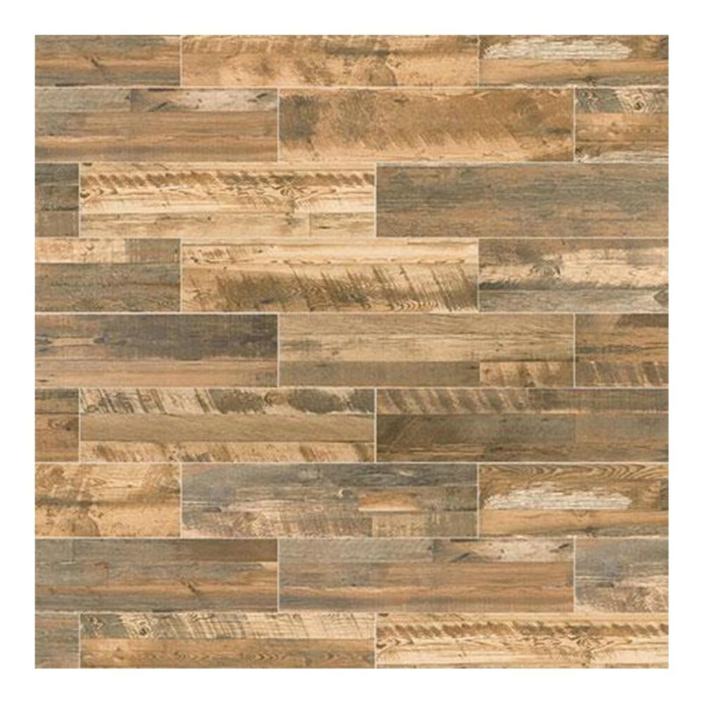 Marazzi Preservation Distressed Oak 9" x 36" Porcelain Tile, , large
