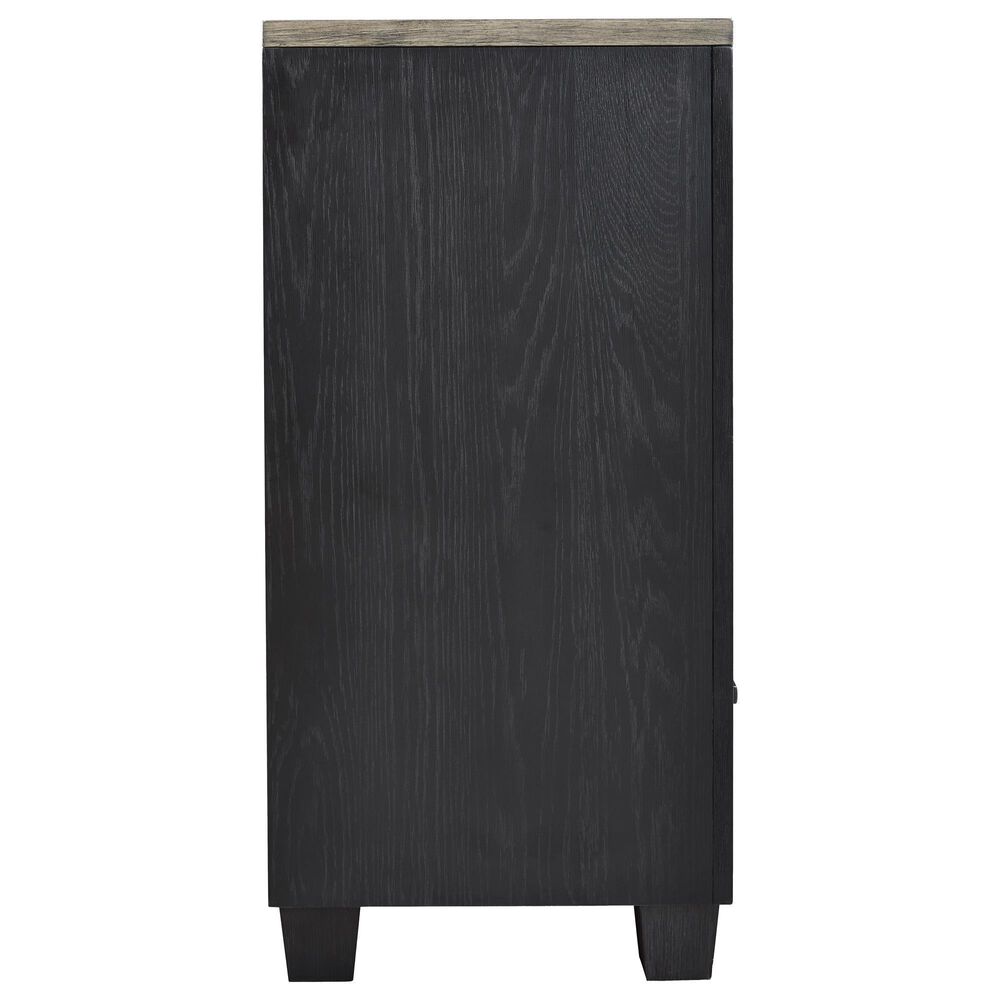 Millenium Foyland 11-Drawer Dresser and Mirror in Black and Brown, , large