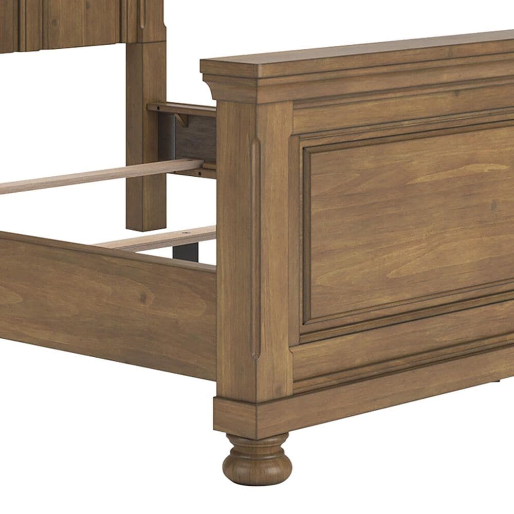 Ashley Feddinger California King Panel Bed in Chestnut Brown, , large