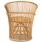 Baxton Studio Narva Rattan Accent Chair in Natural Brown, , large