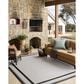 Loloi Easton Onyx and Ivory 7"10" x 10" Indoor/Outdoor Area Rug, , large