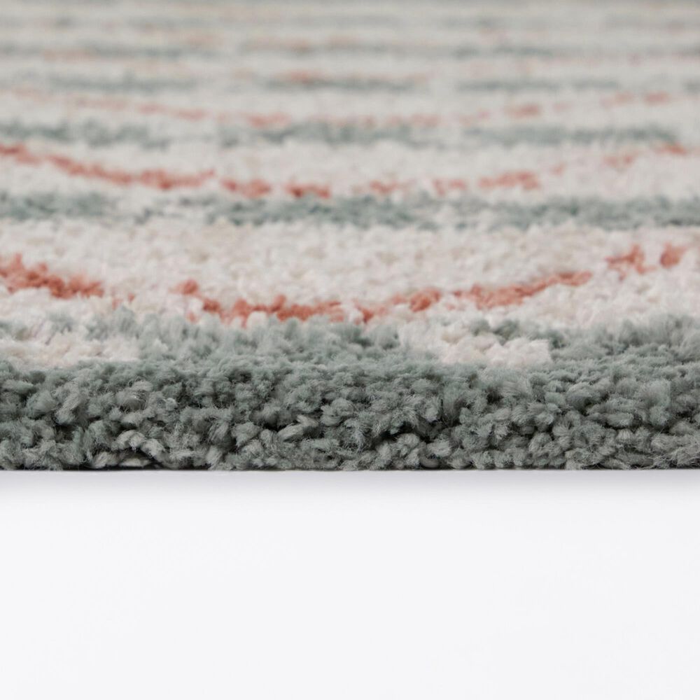 Balta Rugs Stella Meridian Coral 5'3" x 7' Area Rug, , large