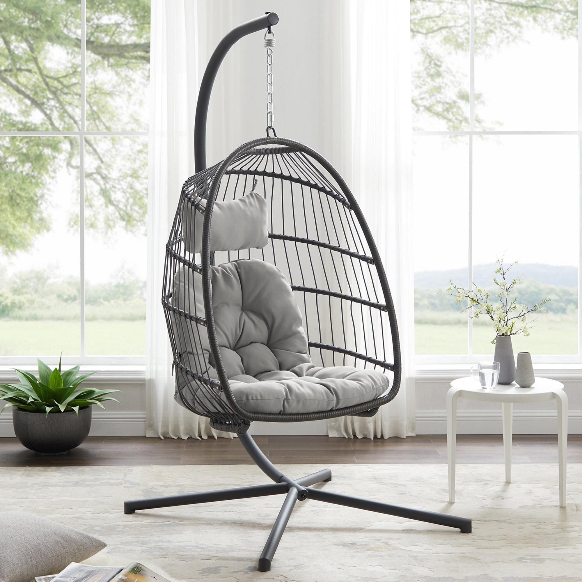 Large patio sales egg chair