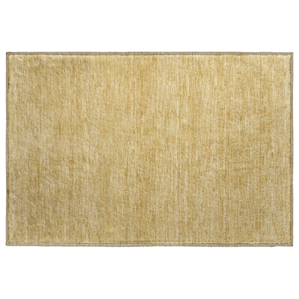 Dalyn Rug Company Soft Essentials Solid Gold 2"6" x 3"10" Area Rug, , large