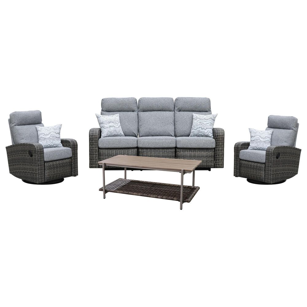 Summit Home Hampton Cove 4-Piece Patio Conversation Set in Tobias Color Shadow, , large