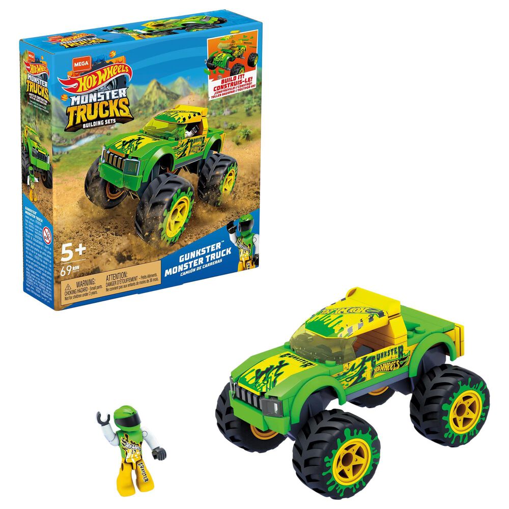 Mega Construx Hot Wheels Gunkster Monster Truck, , large