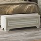 Chapel Hill Camila Storage Bed Bench in Camila White, , large