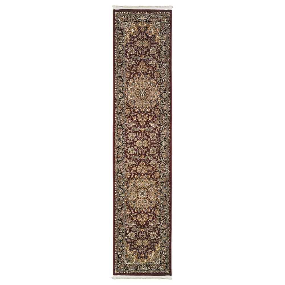 Oriental Weavers Masterpiece 090R 2&#39;3&quot; x 10&#39; Red Runner, , large